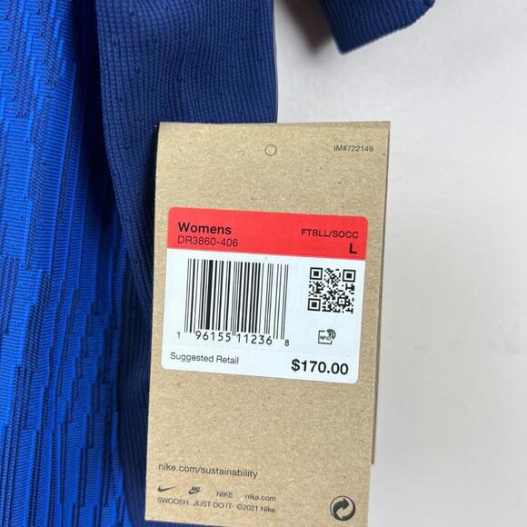 Nike USWNT 2023 Home Authentic Jersey DR3860-406 Women’s L Slim Fit Blue USA NWT - Picture 9 of 9